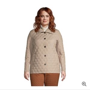 Lands end women's coat brand new never opened **black**